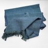 Blue Silk Scarf