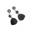 "Black Spider" Earrings