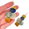 4-Resin Cluster Earrings