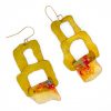 Organic Squares Earrings