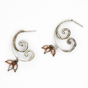 Simon Gomez, Pearl Earrings, Freehand Gallery