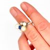 Pearl and Sapphire Ring