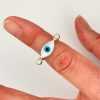 Evil Eye Ring (silver)