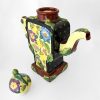 Hand Painted Floral Teapot